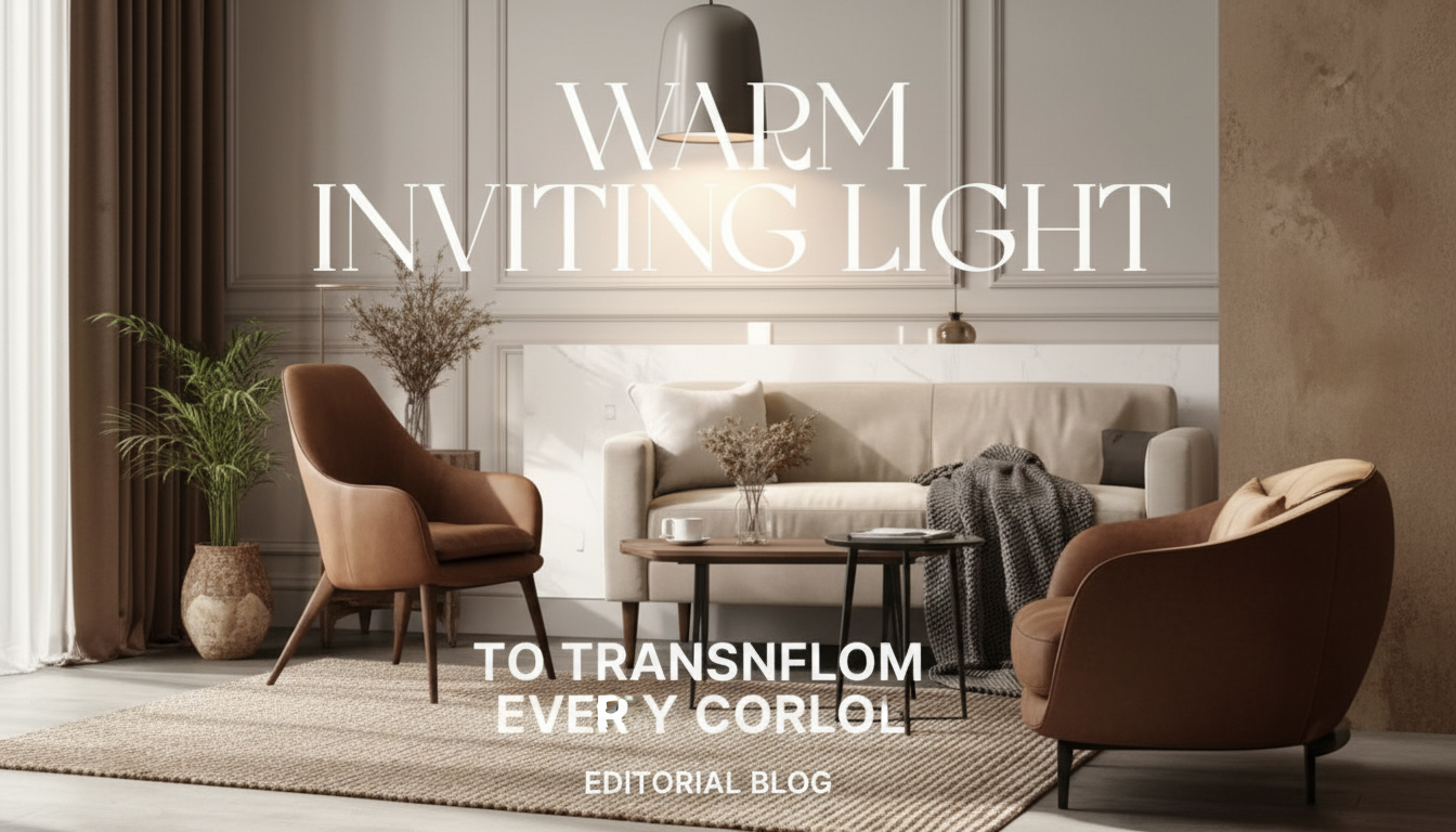 Cozy Lighting Tips: Warm Light, Layers, and Placement